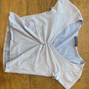 Brandy Melville Purple Patterned Women's Top